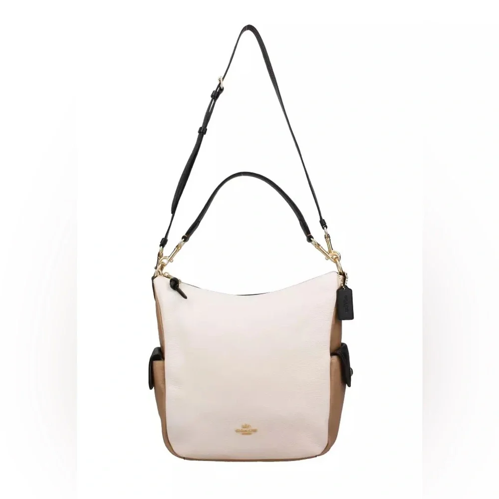 Coach Pennie Crossbody Shoulder Bag – Leather Chalk/Multi - Like New R$449 - Picture 5 of 8